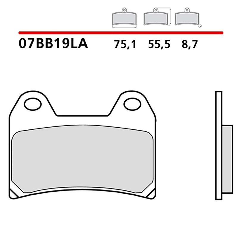 brembo kit pastiglie freno ant monta su aprilia dorsoduro 1200 11 15 07bb19la