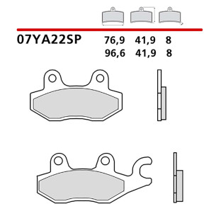 Hai:  KIT DE PLAQUETTES DE FREIN|TuningBike