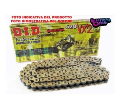 DID CHAIN 420NZ KAWASAKI KX 100 00-13 G B 124 LINKS