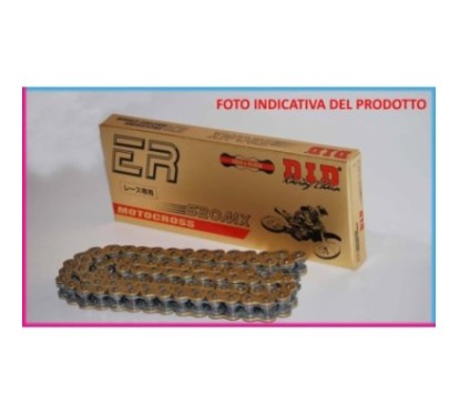 CHAINE DID 520MX +2 LIENS HUSQVARNA TC 510 02-04 G B 118 LIENS