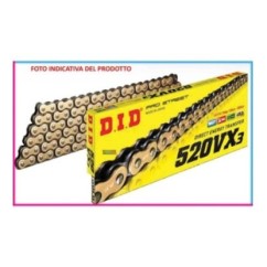 DID CHAIN 520VX3 +2 LINKS APRILIA Pegaso Trail 650 05-09 G B 112 LINKS