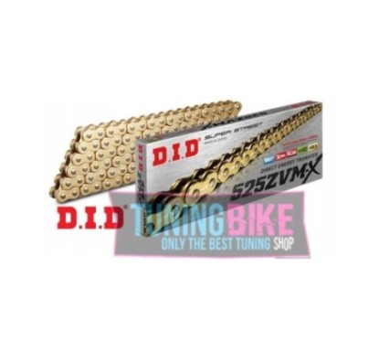 DID CHAIN 525ZVMX +2 LINKS APRILIA Caponord   ABS 1200 13-14 G G 114 LINKS