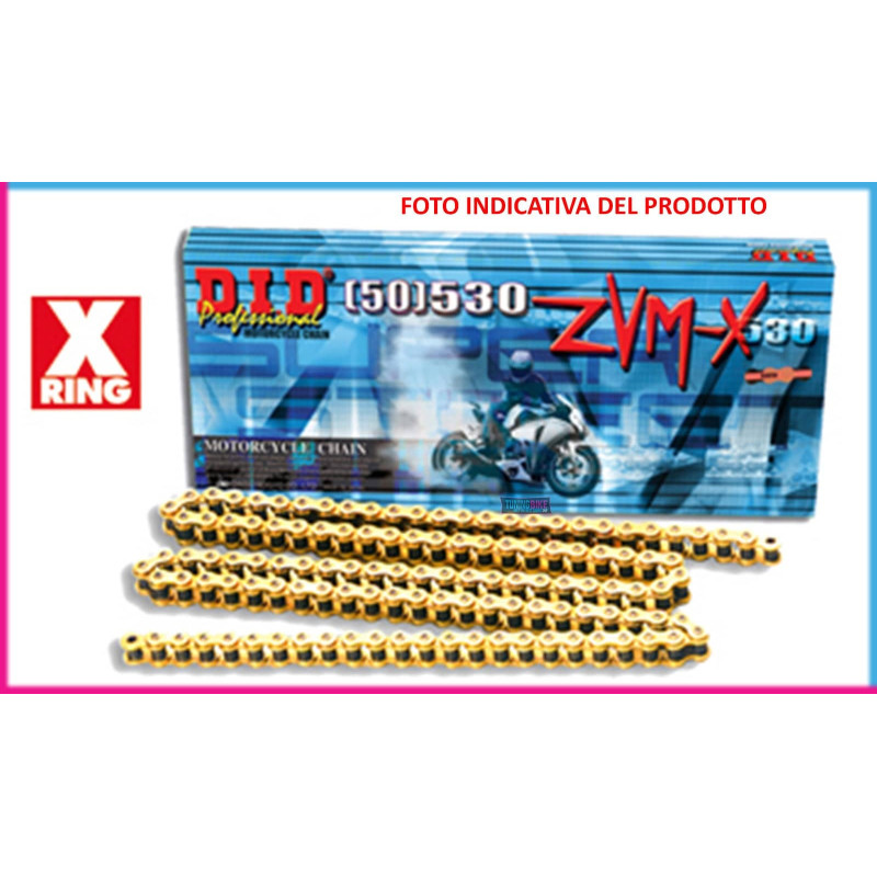 DID-KETTE 530ZVMX +2 LINKS FUR SUZUKI GSX 1400 01-06 G/G 118 LINKS