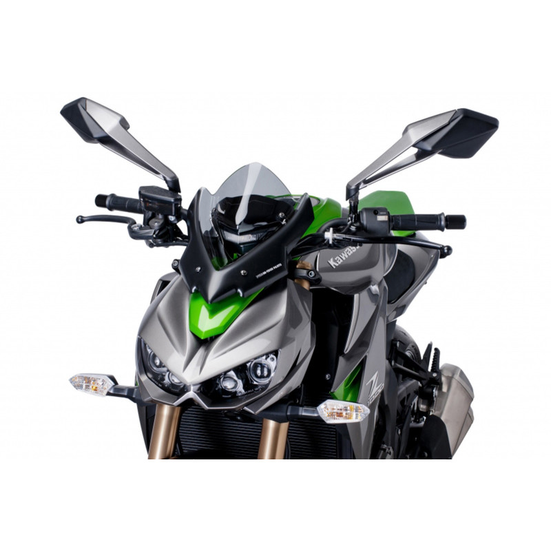 puig cupolino naked ng sport per kawasaki z1000 r edition 17 20 fume chiaro