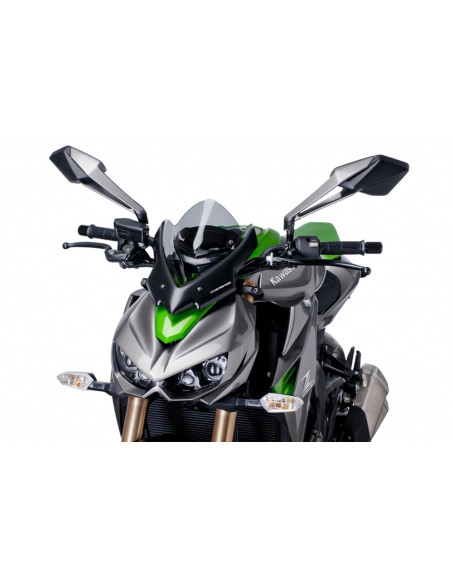 puig naked ng sport screen for kawasaki z1000 r performance 17 20 light smoke