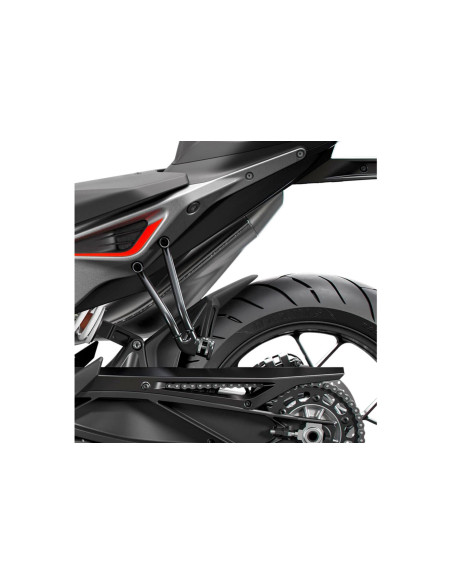 Extension de guardabarros trasero Puig para KTM 890 R Duke 2024 negro mate