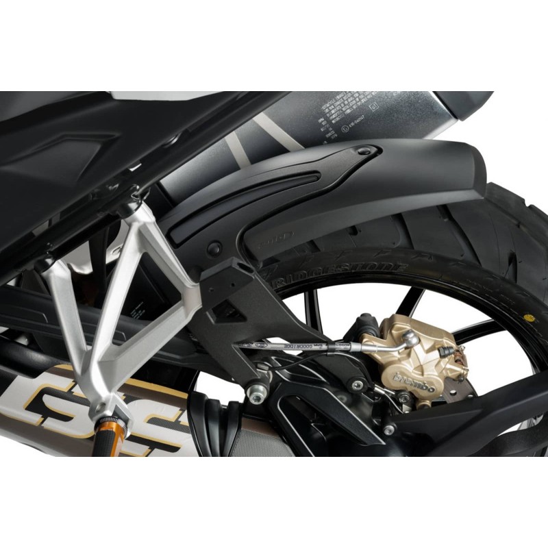 GUARDABARROS TRASERO PUIG BMW R1250 GS TRIPLE NEGRO 21-23 NEGRO MATE