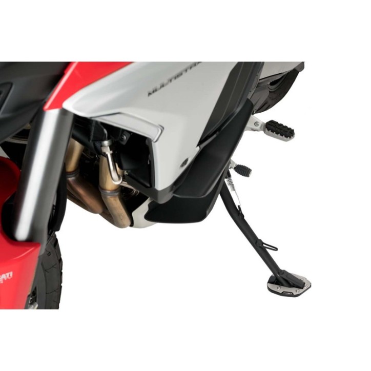 EXTENSION DE BEQUILLE PUIG AVEC SUSPENSION STANDARD POUR DUCATI MULTISTRADA V4 PIKES PEAK 21-24 NOIR