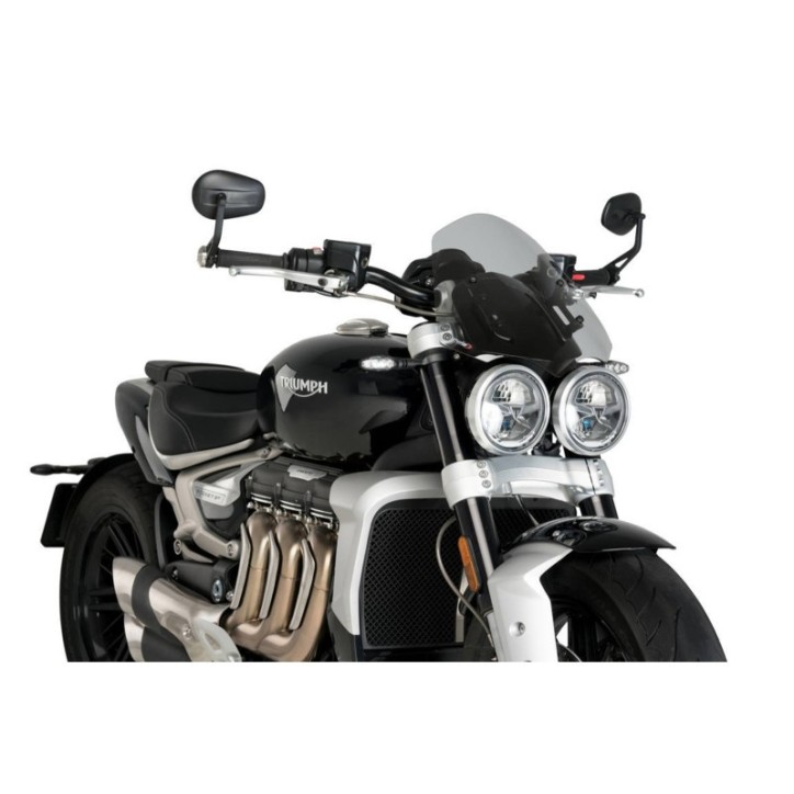 PANTALLA PUIG NAKED NG TOURING PARA TRIUMPH ROCKET 3R 20-24 HUMO CLARO