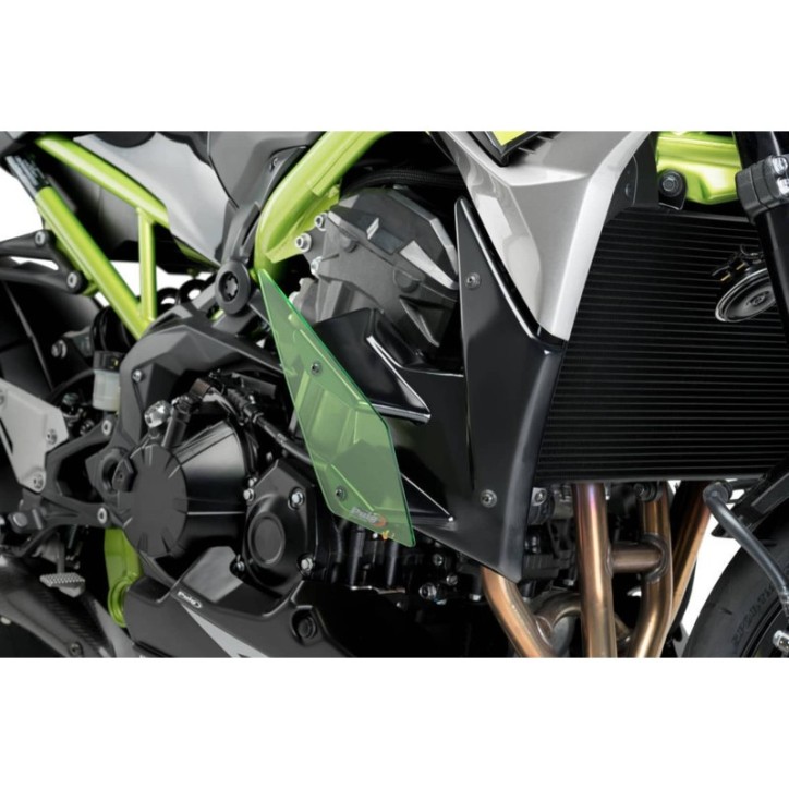 PUIG SPOILER DOWNFORCE NAKED POUR KAWASAKI Z900 20-24 VERT