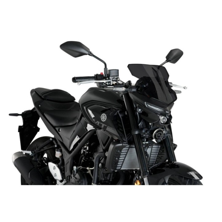 ECRAN PUIG NAKED NG SPORT POUR YAMAHA MT-03 20-24 FUME FONCE