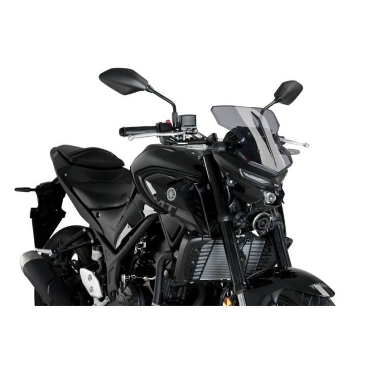 ECRAN PUIG NAKED NG SPORT POUR YAMAHA MT-03 20-24 FUME CLAIR