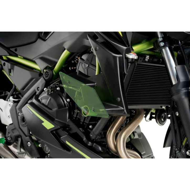 PUIG SPOILER DOWNFORCE NAKED POUR KAWASAKI Z650 20-24 VERT