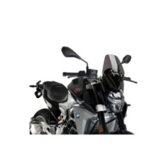 PUIG NAKED WINDSCHILD NG SPORT-SUPP.OEM BMW F900 R 20-24 DARK SMOKE