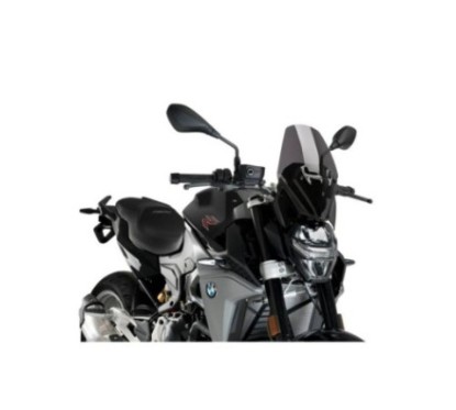 PUIG NAKED WINDSCHILD NG SPORT-SUPP.OEM BMW F900 R 20-24 DARK SMOKE