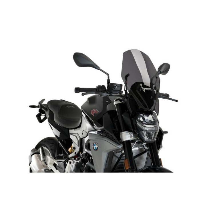 ECRAN PUIG NAKED NG TOURING-SANS SUPP. POUR BMW F900 R 20-24 FUMEE FONCEE