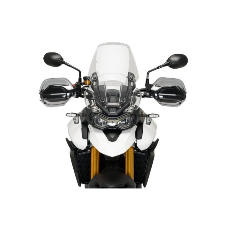 PUIG RALLONGE DE GARDE-MAINS POUR TRIUMPH TIGER 850 SPORT 20-24 FUMEE CLAIRE