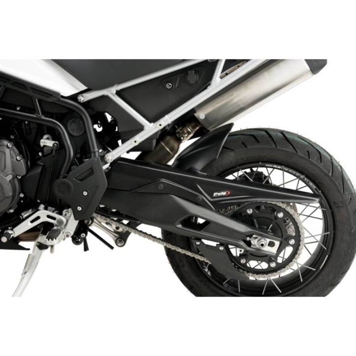 GUARDABARROS TRASERO PUIG PARA TRIUMPH TIGER 850 SPORT 20-24 NEGRO MATE