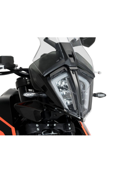 puig headlight guard for ktm 390 sw adventure 2024 clear