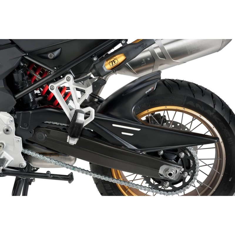 GARDE-BOUE ARRIERE PUIG BMW F750 GS 18-24 NOIR MAT