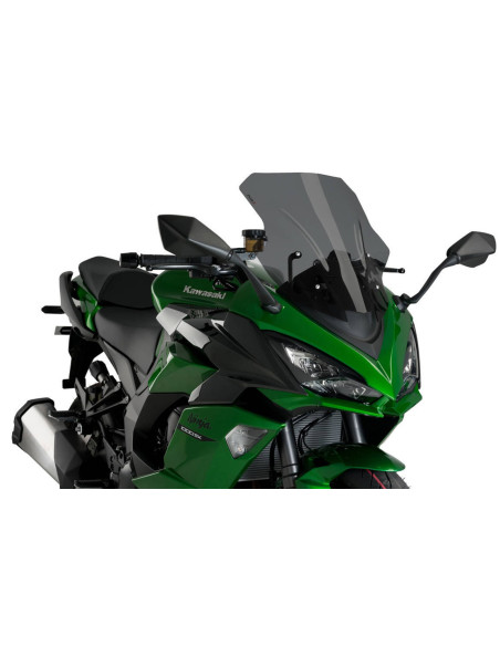 puig cupolino racing per kawasaki z1000sx tourer 17 19 fume scuro
