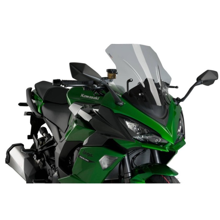 PARE-BRISE PUIG RACING POUR KAWASAKI NINJA 1000 SX 20-24 FUME CLAIR