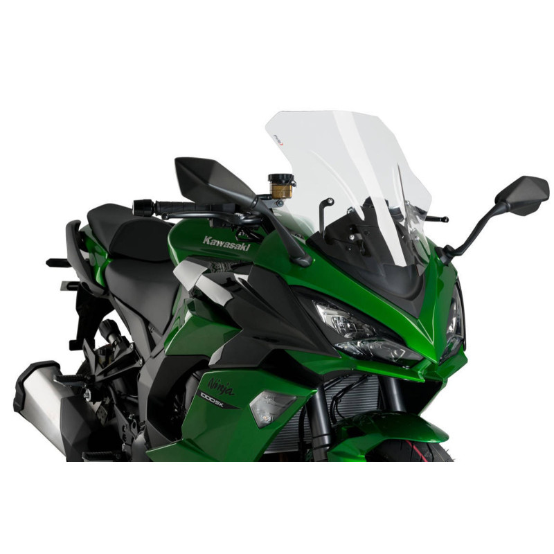 Parabrisas Puig Racing para Kawasaki Z1000SX Tourer 17-19 transparente