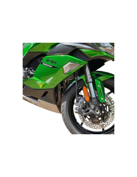 Extension de garde-boue avant Puig pour Kawasaki Ninja 1000 SX 2020/24, noir