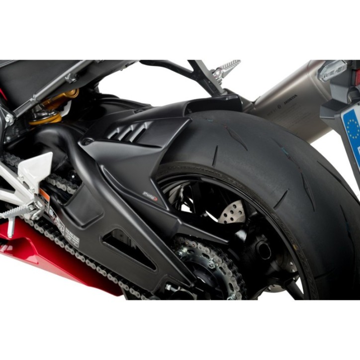 GARDE-BOUE ARRIERE PUIG POUR HONDA CBR1000RR-R FIREBLADE/SP 20-24 NOIR MAT