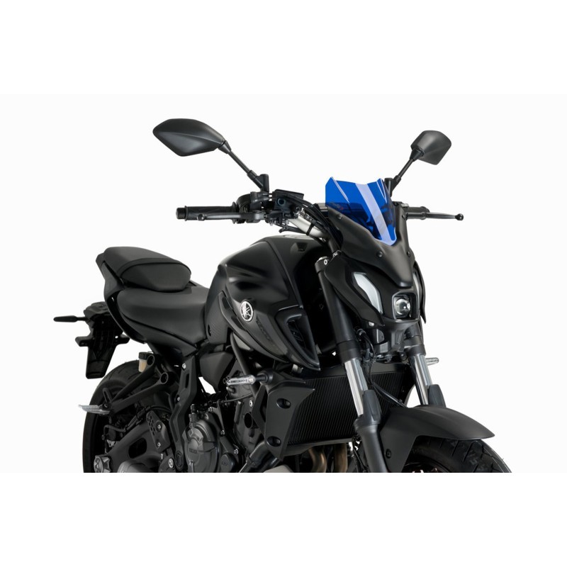 PANTALLA PUIG NAKED NG SPORT YAMAHA MT-07 21-24 AZUL