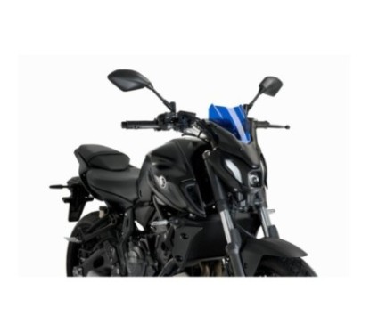 PANTALLA PUIG NAKED NG SPORT YAMAHA MT-07 21-24 AZUL