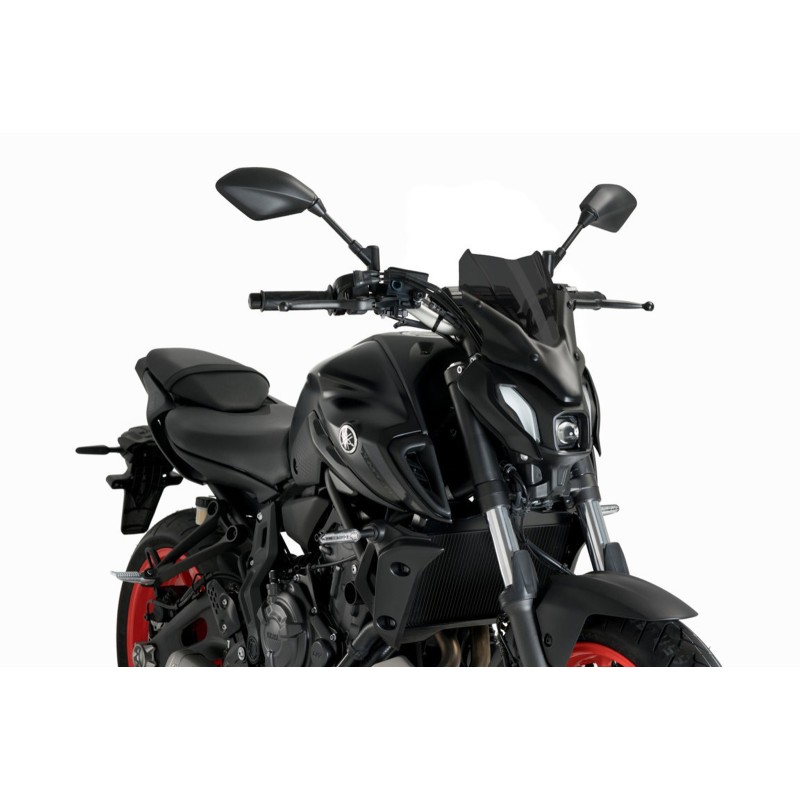 ECRAN PUIG NAKED NG SPORT YAMAHA MT-07 21-24 FUME FONCE