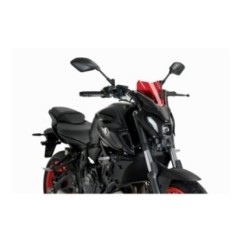 PANTALLA PUIG NAKED NG SPORT YAMAHA MT-07 21-24 ROJO