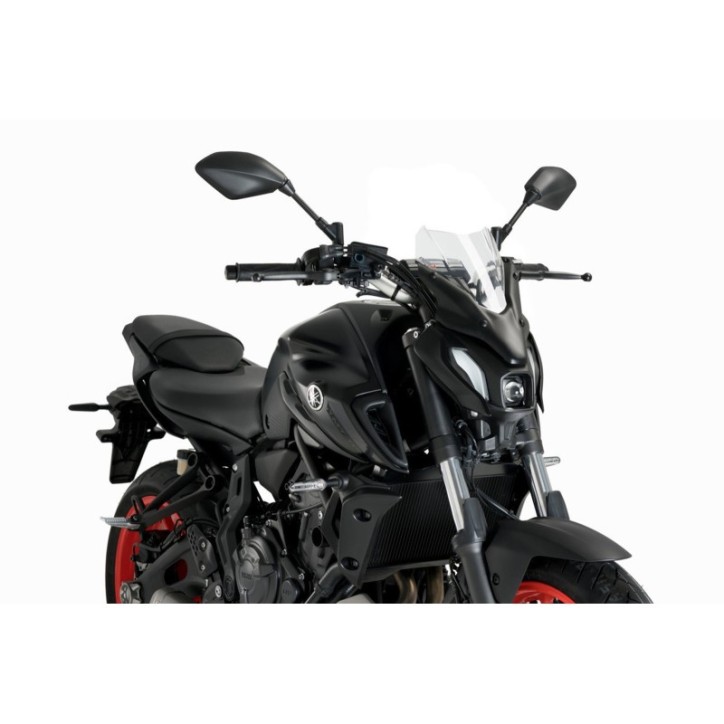 PANTALLA PUIG NAKED NG SPORT PARA YAMAHA MT-07 21-24 TRANSPARENTE