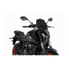 PUIG ECRAN NAKED N.G. TOURING YAMAHA MT-07 21-24 FUME FONCE