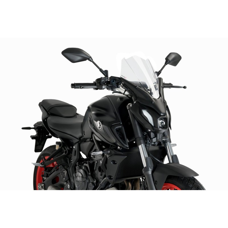 PANTALLA PUIG NAKED NG TOURING YAMAHA MT-07 21-24 TRANSPARENTE