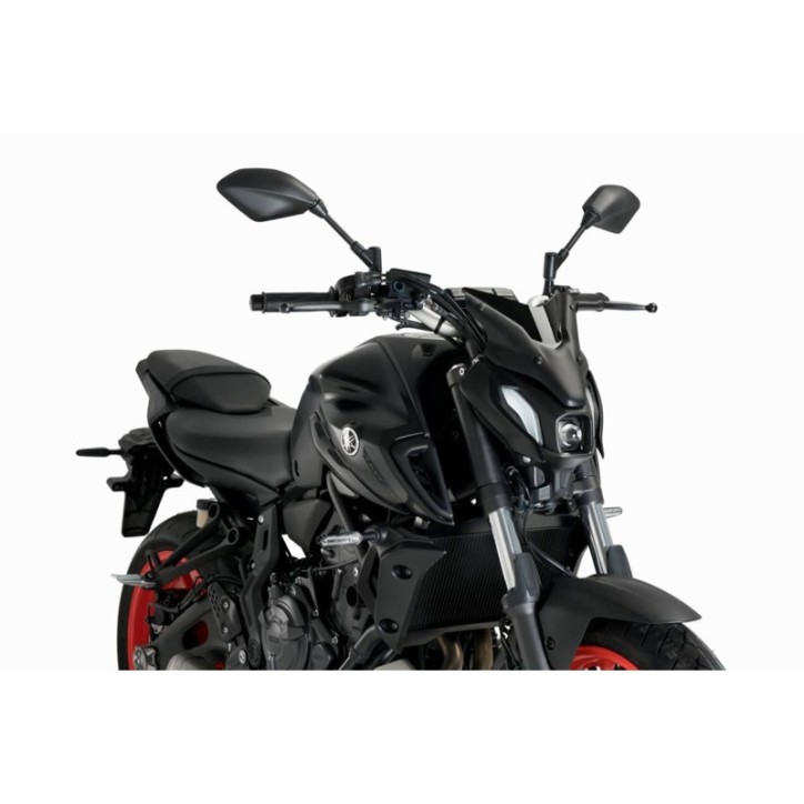 PANTALLA PUIG NAKED NG SPORT PLUS PARA YAMAHA MT-07 21-24 NEGRO