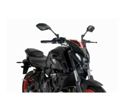 PANTALLA PUIG NAKED NG SPORT PLUS YAMAHA MT-07 21-24 ROJA