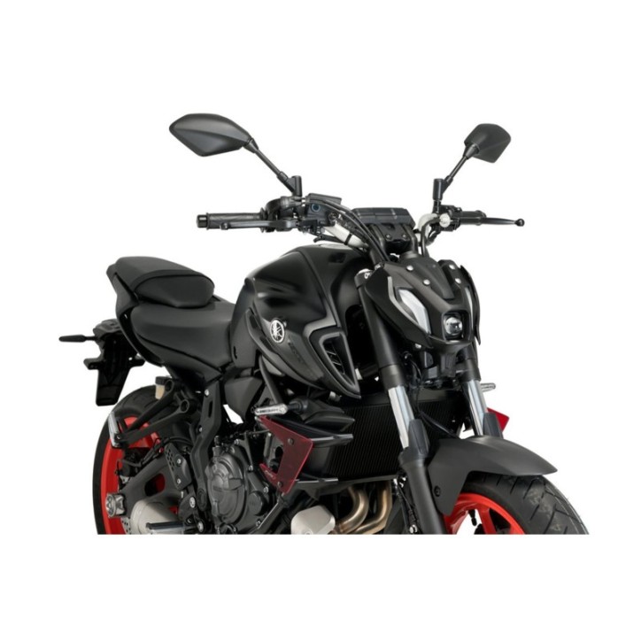 PUIG SPOILER DOWNFORCE NAKED POUR YAMAHA MT-07 PURE 23-24 ROUGE