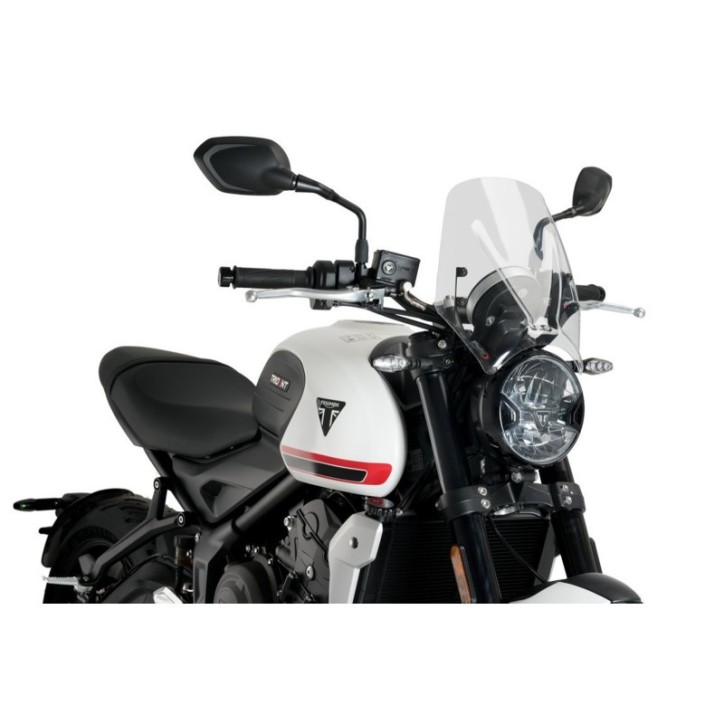 PUIG CUPOLINO NAKED N.G. SPORT PER TRIUMPH TRIDENT 660 21-24 TRASPARENTE