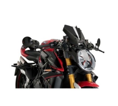 PUIG ECRAN NAKED N.G. SPORT MV AGUSTA BRUTALE 1000 RR 19-24 FUMEE FONCEE