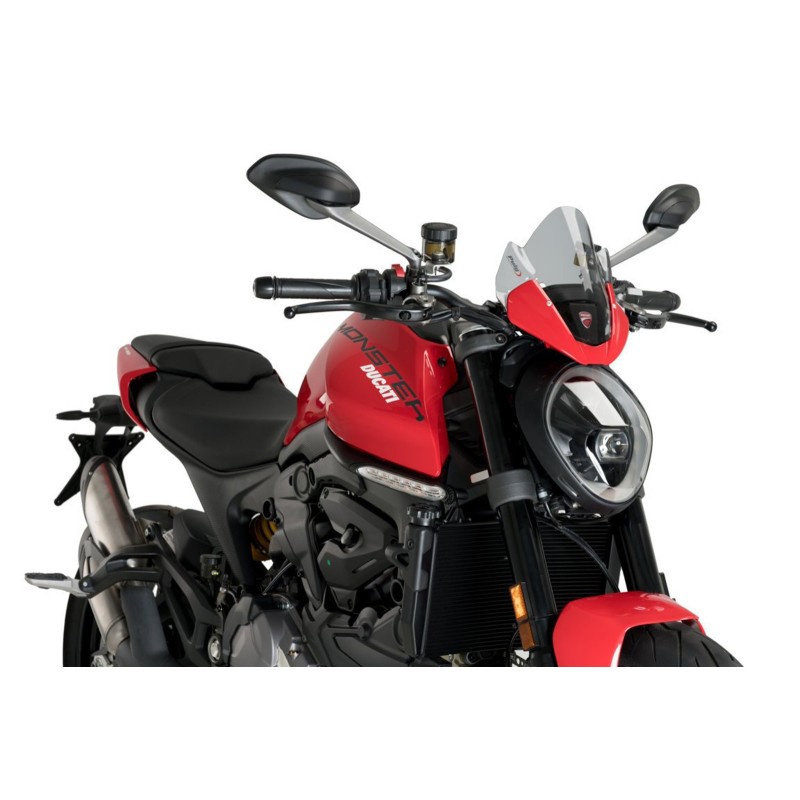 PUIG CUPOLINO SPORT DUCATI MONSTER 937 21-24 FUME CHIARO