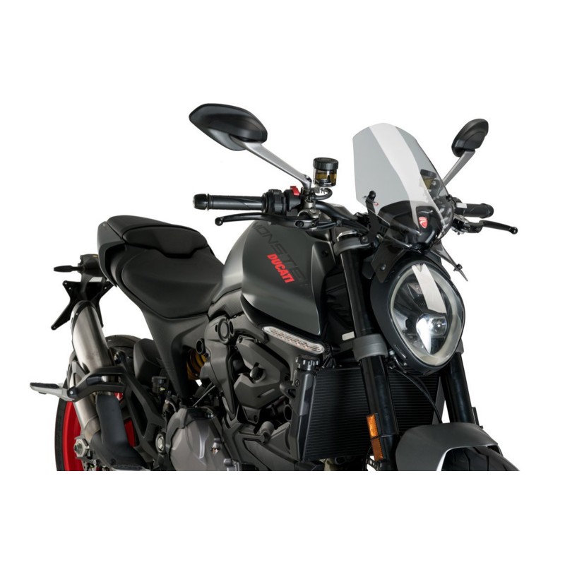 PUIG CUPOLINO NAKED N.G. SPORT DUCATI MONSTER 937 21-24 FUME CHIARO