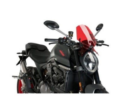 PANTALLA PUIG NAKED NG SPORT DUCATI MONSTER 937 21-24 ROJO