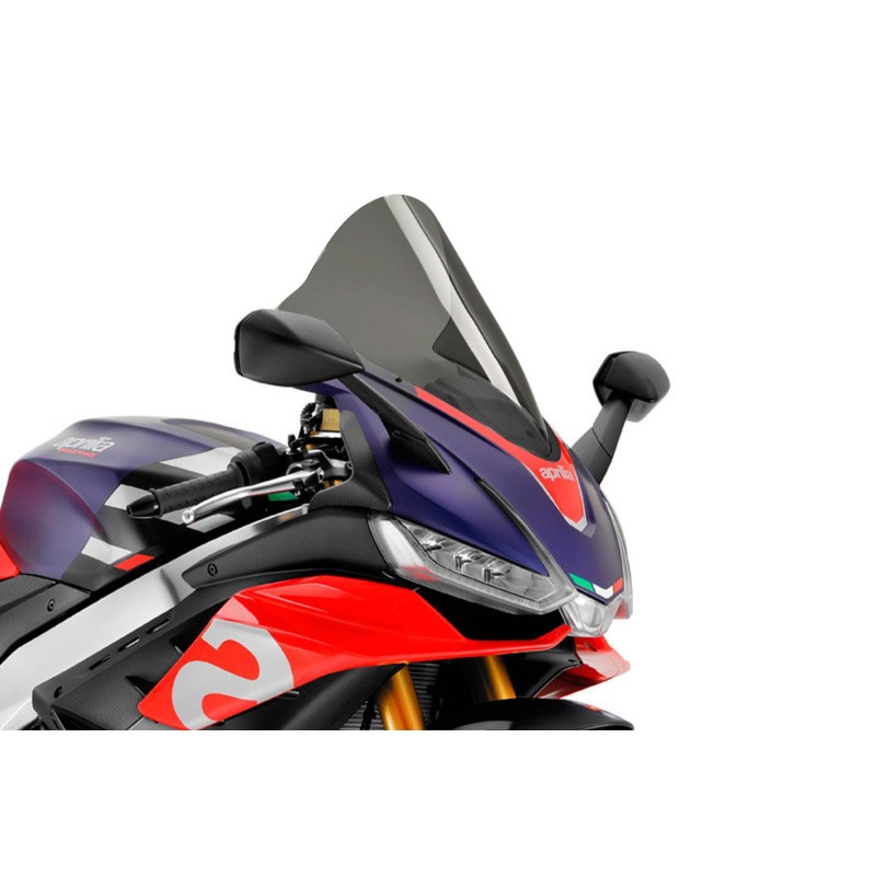 PANTALLA PUIG R-RACER APRILIA RSV4 1100 FACTORY 21-24 HUMO OSCURO