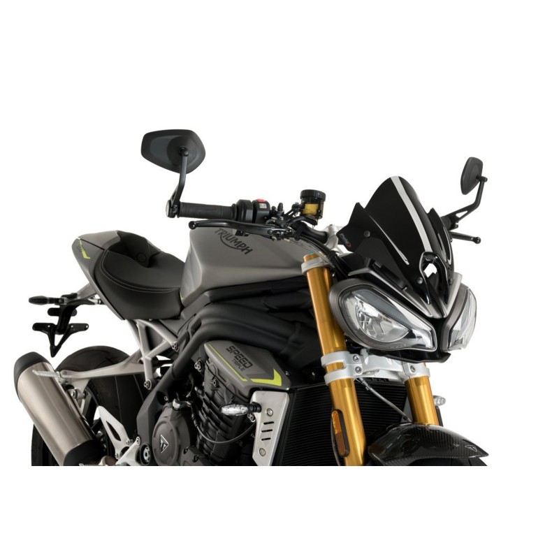 PANTALLA PUIG NAKED NG SPORT TRIUMPH SPEED TRIPLE RS 21-24 NEGRO