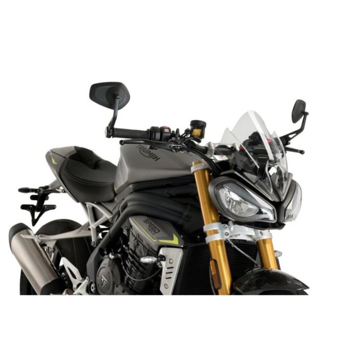 PANTALLA PUIG NAKED NG SPORT PARA TRIUMPH SPEED TRIPLE RS 21-24 TRANSPARENTE