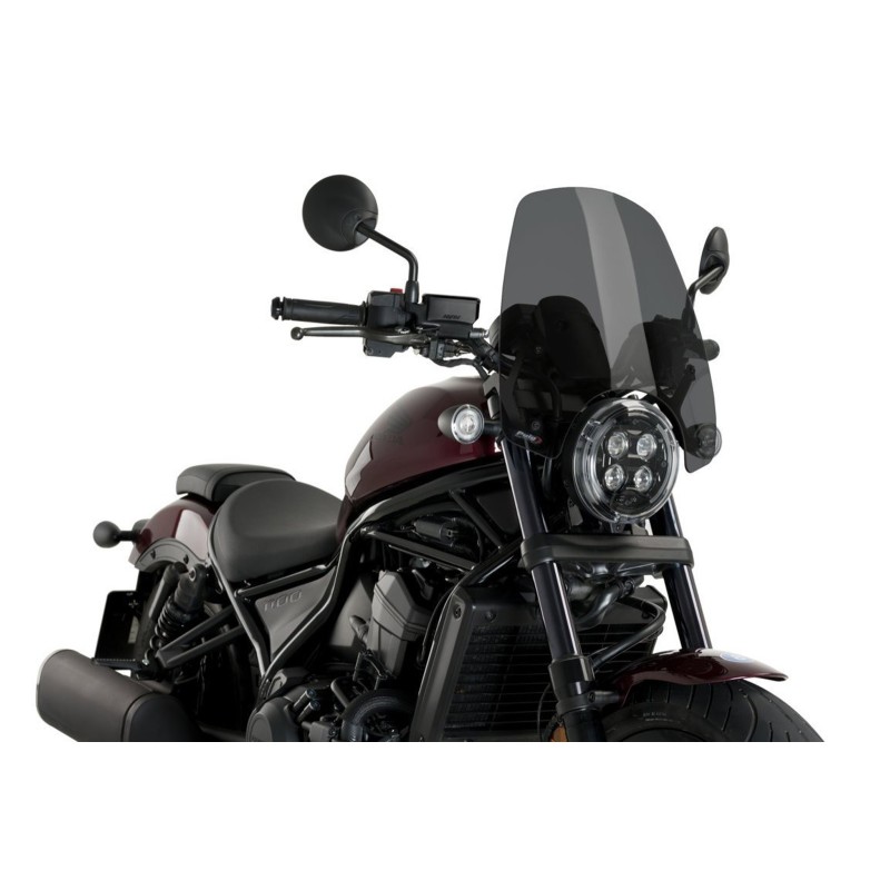 PANTALLA DESNUDA PUIG NG TOURING HONDA CMX1100 REBEL 21-24 HUMO OSCURO