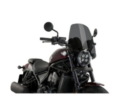 PANTALLA DESNUDA PUIG NG TOURING HONDA CMX1100 REBEL 21-24 HUMO OSCURO