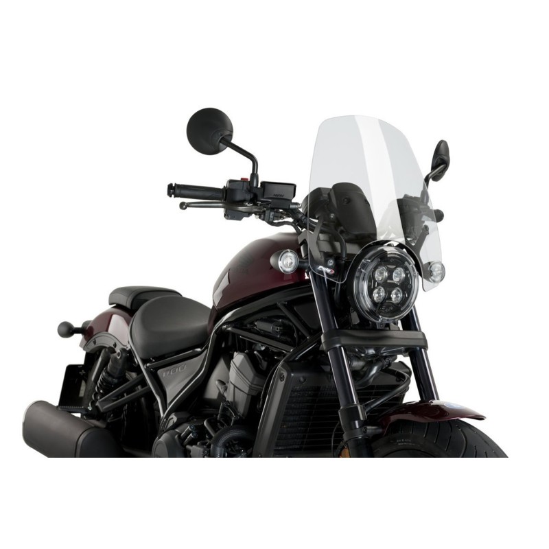 PANTALLA PUIG NAKED NG TOURING HONDA CMX1100 REBEL 21-24 TRANSPARENTE